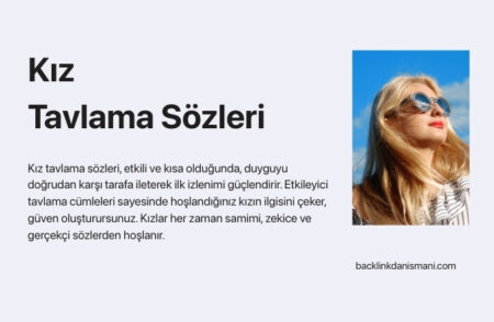 Kız Tavlama Sözleri